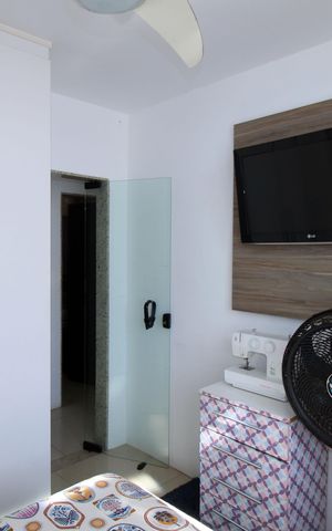 Apartamento à venda com 60m², 3 quartos e 1 vagaQuarto 1