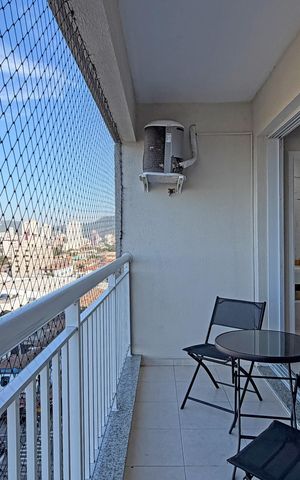 Studio para alugar com 49m², 1 quarto e 1 vagaVaranda 