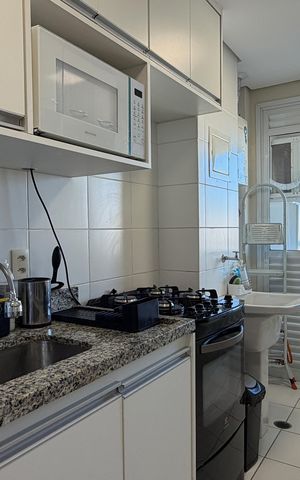 Studio para alugar com 49m², 1 quarto e 1 vagaCozinha e Área de Serviço