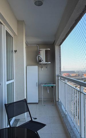 Studio para alugar com 49m², 1 quarto e 1 vagaVaranda 