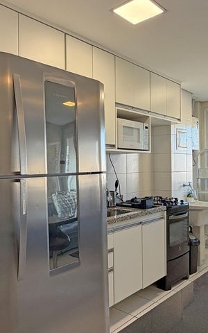 Studio para alugar com 49m², 1 quarto e 1 vagaCozinha e Área de Serviço