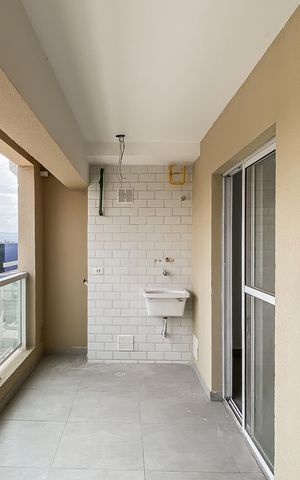 Apartamento à venda com 33m², 1 quarto e 1 vaga Apartamento à venda com 33m², 1 quarto e 1 vagaVaranda