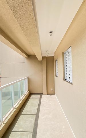 Apartamento à venda com 46m², 1 quarto e 1 vaga Apartamento à venda com 46m², 1 quarto e 1 vagaVaranda