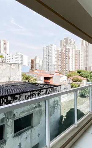 Apartamento à venda com 47m², 1 quarto e 1 vaga Apartamento à venda com 47m², 1 quarto e 1 vagaVaranda/área de serviço