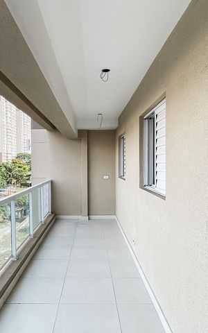 Apartamento à venda com 47m², 1 quarto e 1 vaga Apartamento à venda com 47m², 1 quarto e 1 vagaVaranda/área de serviço
