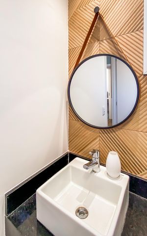 Apartamento à venda com 47m², 2 quartos e 1 vaga Apartamento à venda com 47m², 2 quartos e 1 vagaBanheiro da Suíte