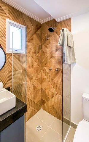 Apartamento à venda com 47m², 2 quartos e 1 vaga Apartamento à venda com 47m², 2 quartos e 1 vagaBanheiro da Suíte