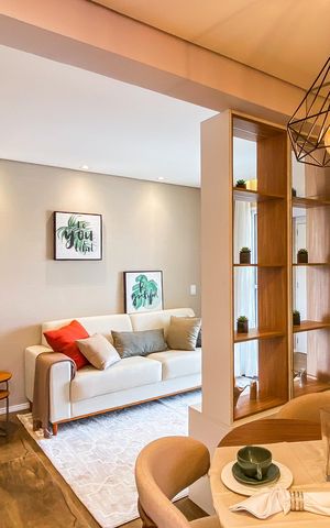 Apartamento à venda com 47m², 2 quartos e 1 vaga Apartamento à venda com 47m², 2 quartos e 1 vagaSala