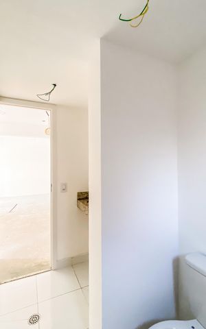 Apartamento para alugar com 47m², 1 quarto e 1 vaga Apartamento para alugar com 47m², 1 quarto e 1 vagaBanheiro