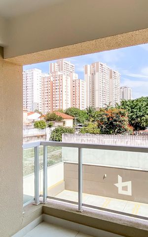 Apartamento para alugar com 47m², 1 quarto e 1 vaga Apartamento para alugar com 47m², 1 quarto e 1 vagaVaranda