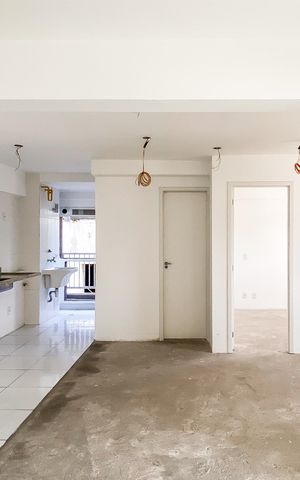 Apartamento para alugar com 47m², 1 quarto e 1 vaga Apartamento para alugar com 47m², 1 quarto e 1 vagaSala/cozinha