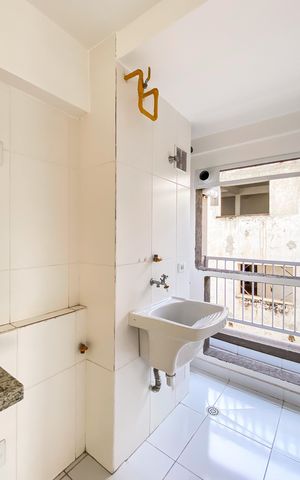Apartamento para alugar com 47m², 1 quarto e 1 vaga Apartamento para alugar com 47m², 1 quarto e 1 vagaÁrea de Serviço