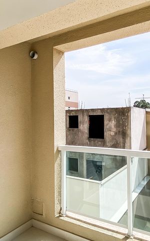 Apartamento para alugar com 46m², 1 quarto e 1 vagaVaranda /área de serviço 