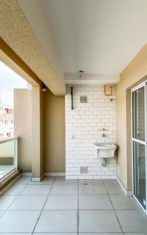 Apartamento para alugar com 34m², 1 quarto e 1 vaga Apartamento para alugar com 34m², 1 quarto e 1 vagaVaranda/área de serviço