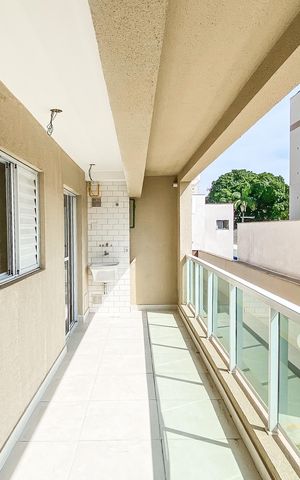 Apartamento à venda com 46m², 2 quartos e 1 vaga Apartamento à venda com 46m², 2 quartos e 1 vagaVaranda/área de serviço