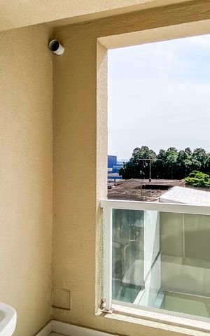 Apartamento à venda com 46m², 2 quartos e 1 vaga Apartamento à venda com 46m², 2 quartos e 1 vagaVaranda/área de serviço