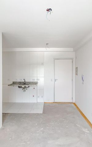 Apartamento à venda com 46m², 2 quartos e 1 vaga Apartamento à venda com 46m², 2 quartos e 1 vagaSala/cozinha
