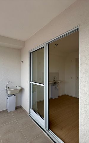 Apartamento à venda com 35m², 2 quartos e sem vaga Apartamento à venda com 35m², 2 quartos e sem vagaSacada