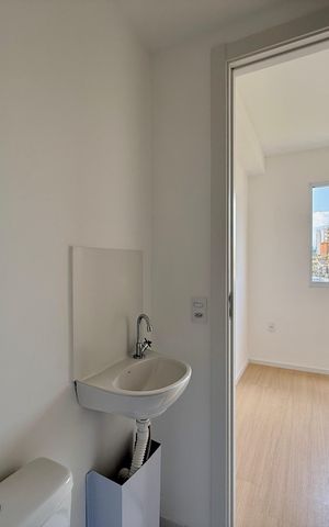 Studio à venda com 16m², 1 quarto e sem vaga Studio à venda com 16m², 1 quarto e sem vagaBanheiro
