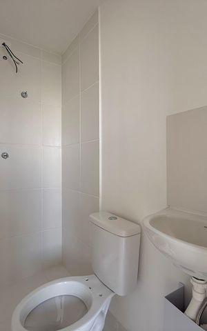 Studio à venda com 16m², 1 quarto e sem vaga Studio à venda com 16m², 1 quarto e sem vagaBanheiro