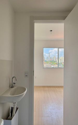 Studio à venda com 16m², 1 quarto e sem vaga Studio à venda com 16m², 1 quarto e sem vagaBanheiro