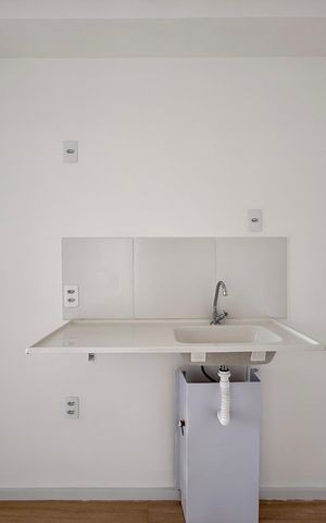Apartamento à venda com 28m², 2 quartos e sem vaga Apartamento à venda com 28m², 2 quartos e sem vagaCozinha