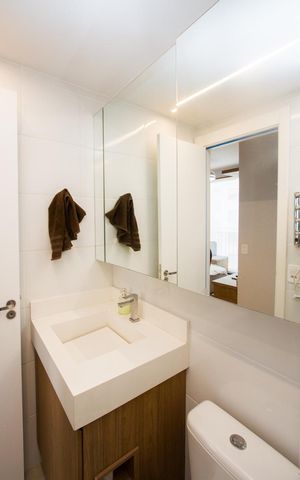 Apartamento para alugar com 42m², 2 quartos e 1 vaga