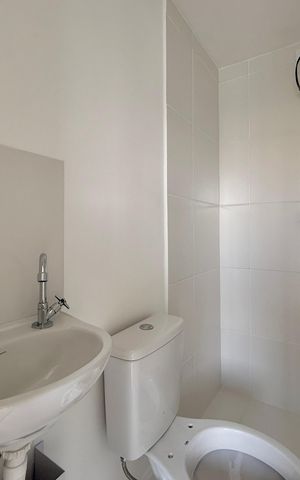 Studio à venda com 17m², 1 quarto e sem vaga Studio à venda com 17m², 1 quarto e sem vagaBanheiro