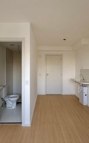 Studio à venda com 17m², 1 quarto e sem vaga Studio à venda com 17m², 1 quarto e sem vagaQuarto