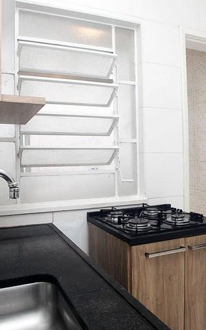 Apartamento à venda com 60m², 2 quartos e sem vagaCozinha + Área de Serviço