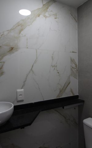 Casa de condomínio à venda com 150m², 4 quartos e 1 vagaLavabo