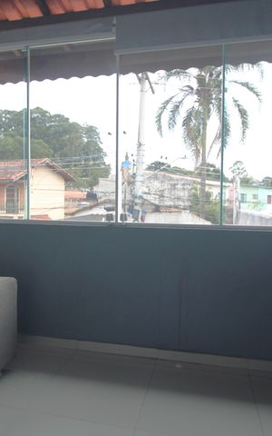 Casa à venda com 126m², 3 quartos e 2 vagasVaranda do quarto 2
