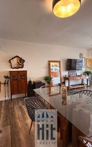 Apartamento à venda com 123m², 3 quartos e 2 vagas