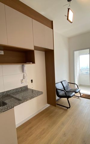 Apartamento para alugar com 33m², 1 quarto e 1 vaga Apartamento para alugar com 33m², 1 quarto e 1 vagaSala / Cozinha
