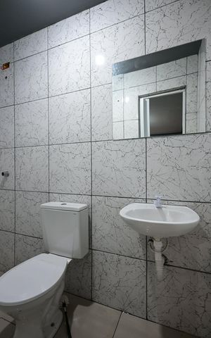Casa para alugar com 40m², 1 quarto e sem vagaBanheiro