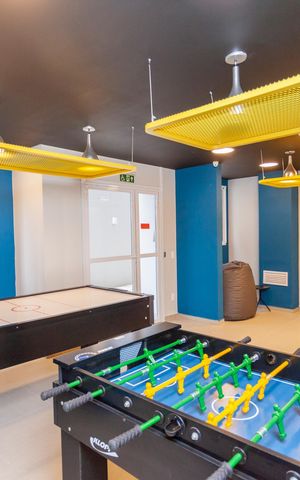 Apartamento à venda com 37m², 2 quartos e sem vaga Apartamento à venda com 37m², 2 quartos e sem vagaSalão de jogos
