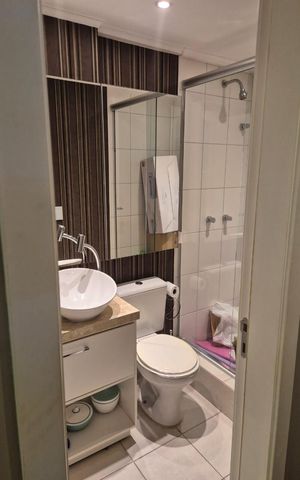 Apartamento à venda com 52m², 2 quartos e 1 vaga Apartamento à venda com 52m², 2 quartos e 1 vagaBanheiro