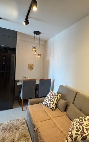Apartamento à venda com 37m², 2 quartos e 1 vagaSala