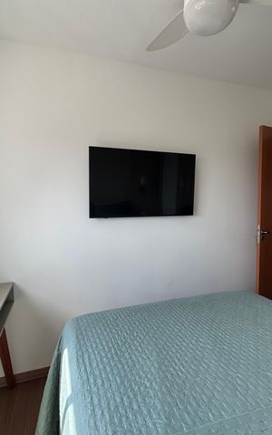 Apartamento à venda com 37m², 2 quartos e 1 vagaQuarto 2