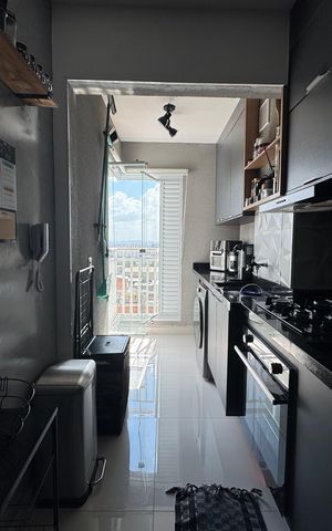 Apartamento à venda com 37m², 2 quartos e 1 vagaCozinha