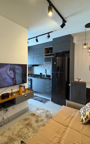 Apartamento à venda com 37m², 2 quartos e 1 vagaSala