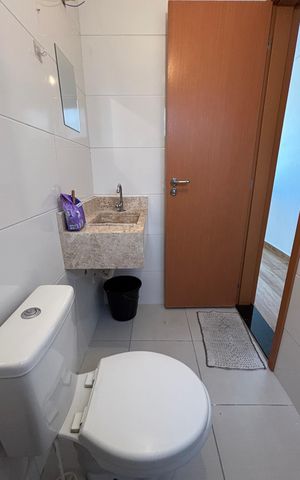 Apartamento à venda com 124m², 2 quartos e 1 vaga Apartamento à venda com 124m², 2 quartos e 1 vagaBanheiro da Suíte