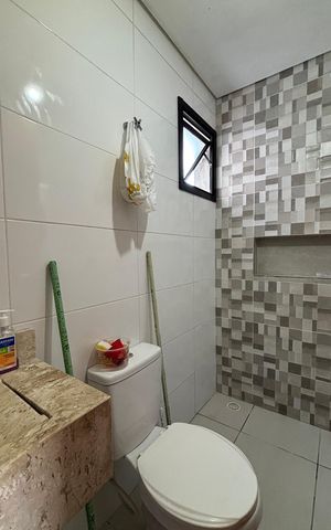 Apartamento à venda com 124m², 2 quartos e 1 vaga Apartamento à venda com 124m², 2 quartos e 1 vagaBanheiro