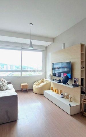 Apartamento à venda com 59m², 2 quartos e 2 vagas Apartamento à venda com 59m², 2 quartos e 2 vagasSala