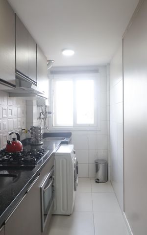 Apartamento à venda com 60m², 2 quartos e 1 vagaCozinha e Área de Serviço