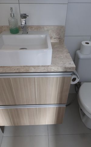 Apartamento à venda com 60m², 2 quartos e 1 vagaBanheiro da Suíte