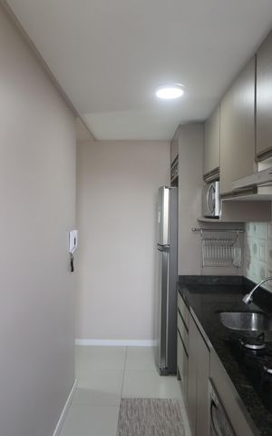 Apartamento à venda com 60m², 2 quartos e 1 vagaCozinha e Área de Serviço