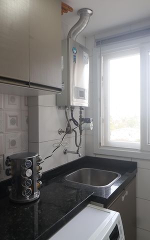 Apartamento à venda com 60m², 2 quartos e 1 vagaCozinha e Área de Serviço