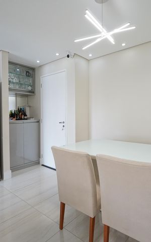 Apartamento à venda com 57m², 2 quartos e 1 vagaSala