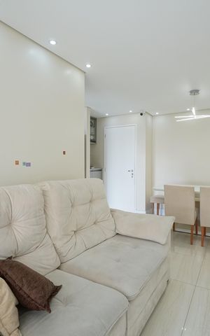 Apartamento à venda com 57m², 2 quartos e 1 vagaSala